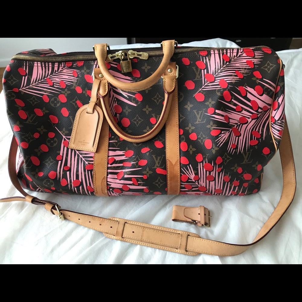 Louis Vuitton Keepall Bandouliere 50 Bag RARE